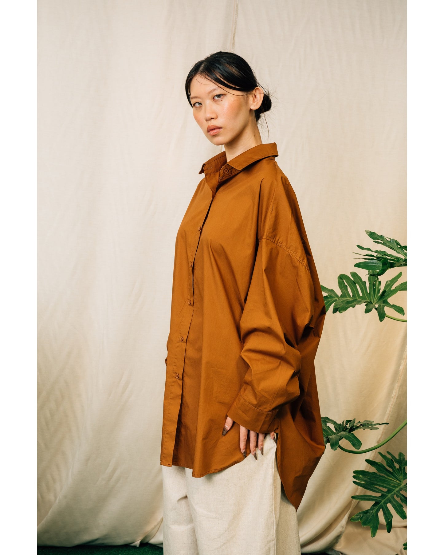 Aspen Top in Brown