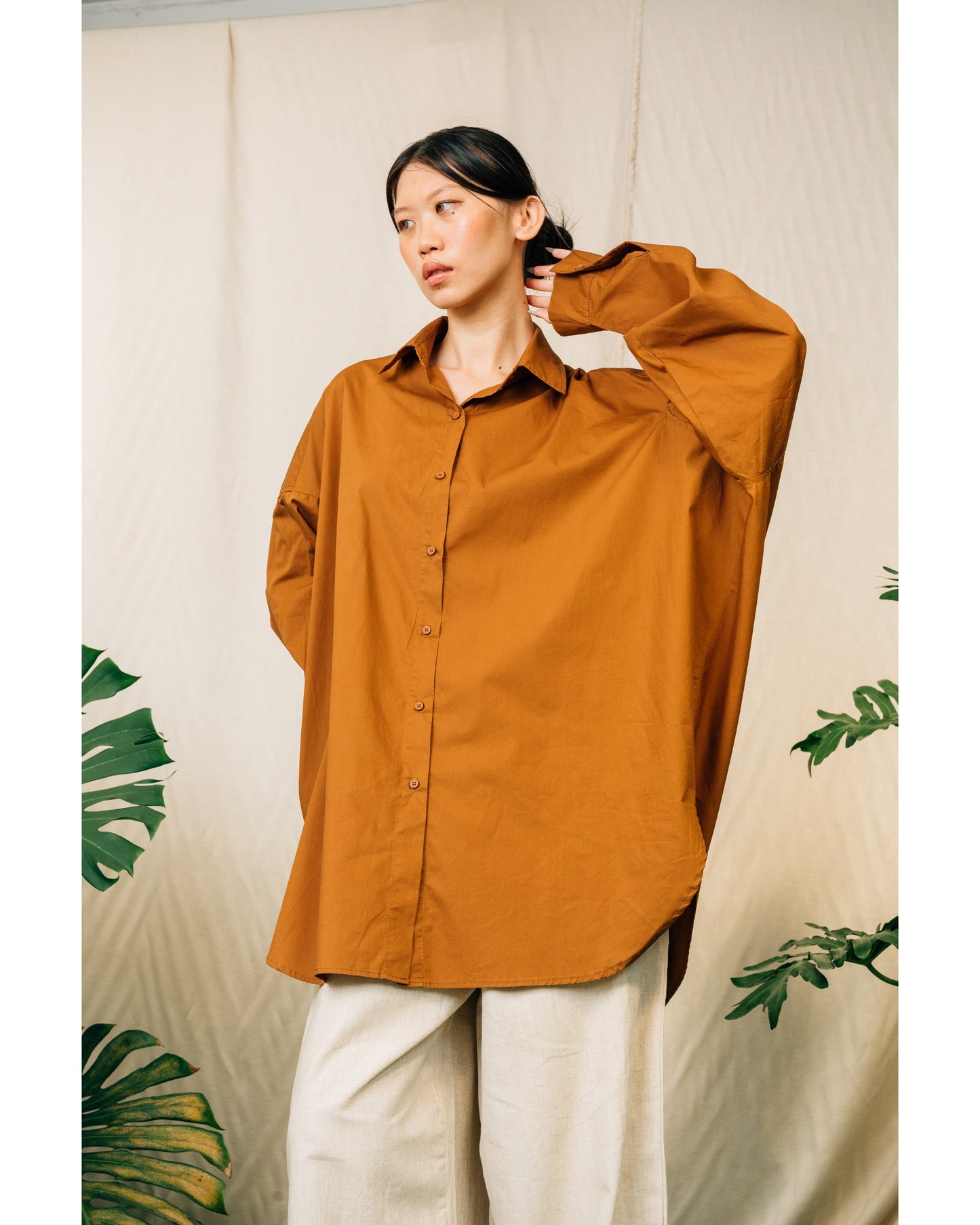 Aspen Top in Brown