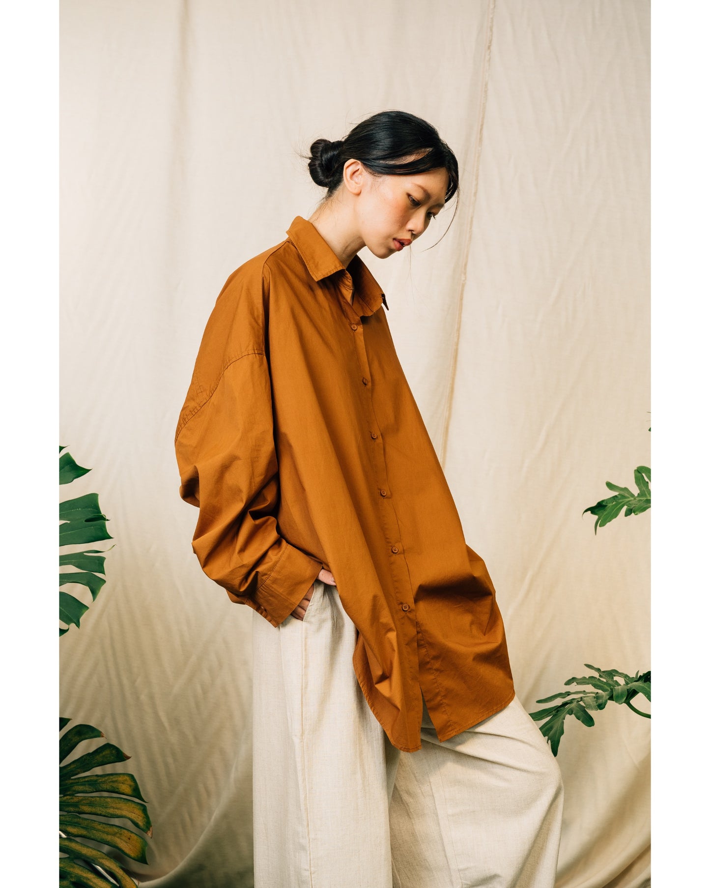 Aspen Top in Brown