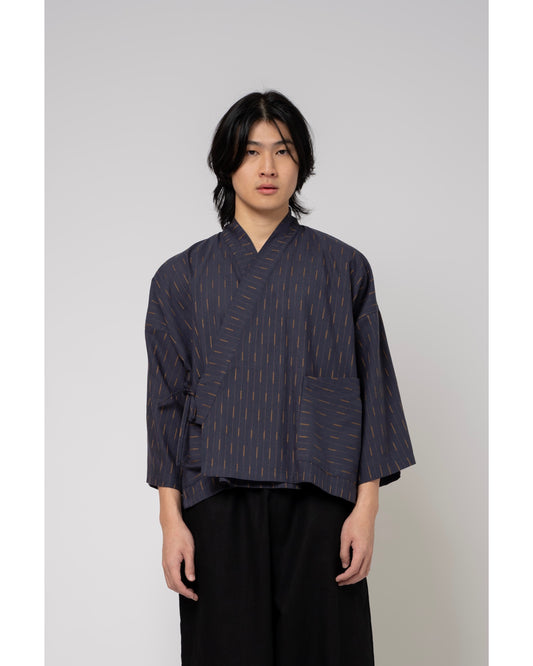 Amaya Kimono Outertop in Blue