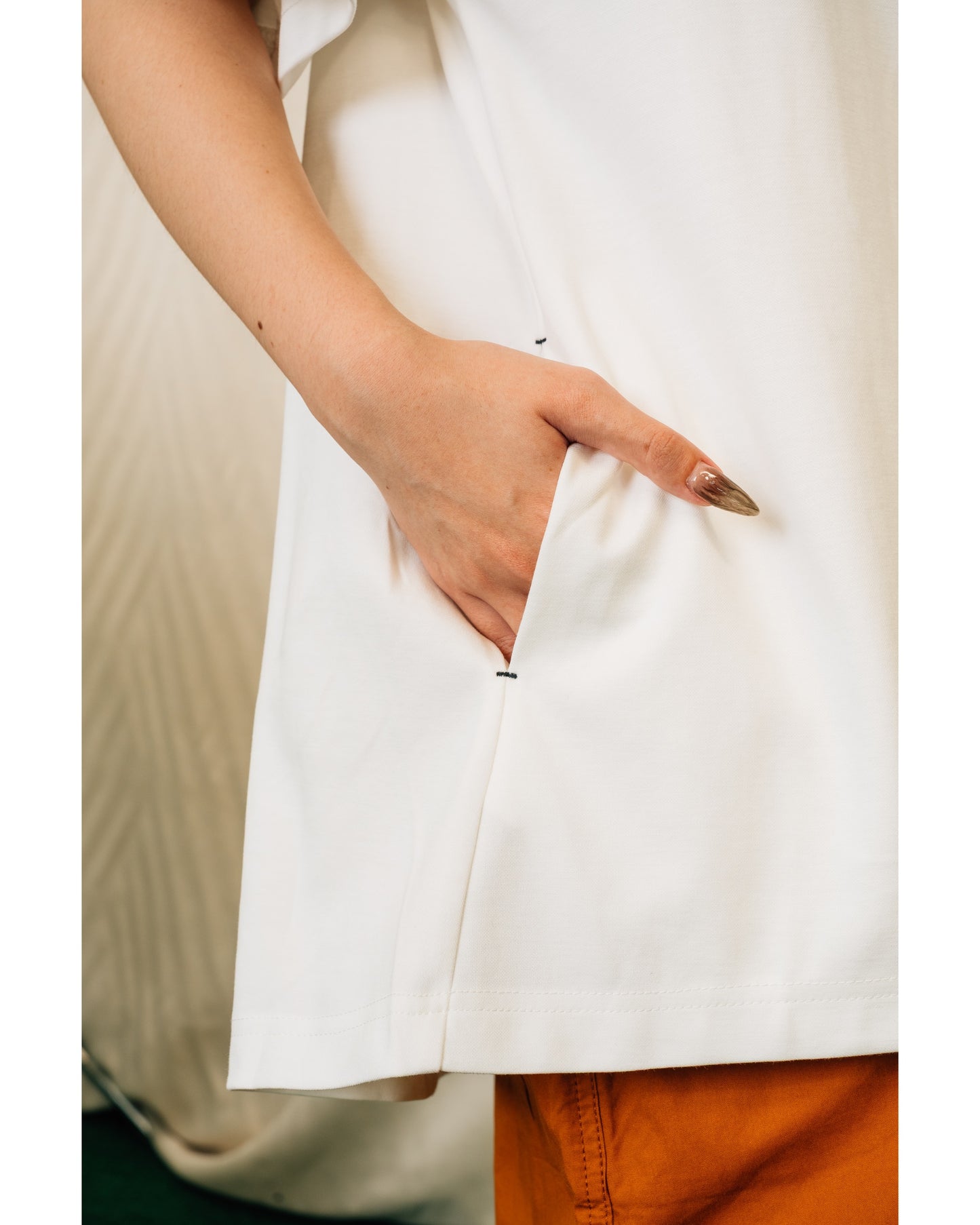 Pine Basic Top in White