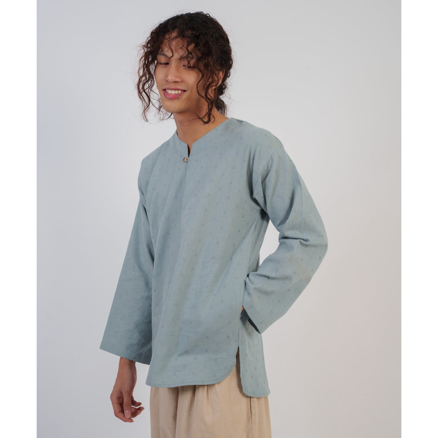 Haku Top In Light Blue