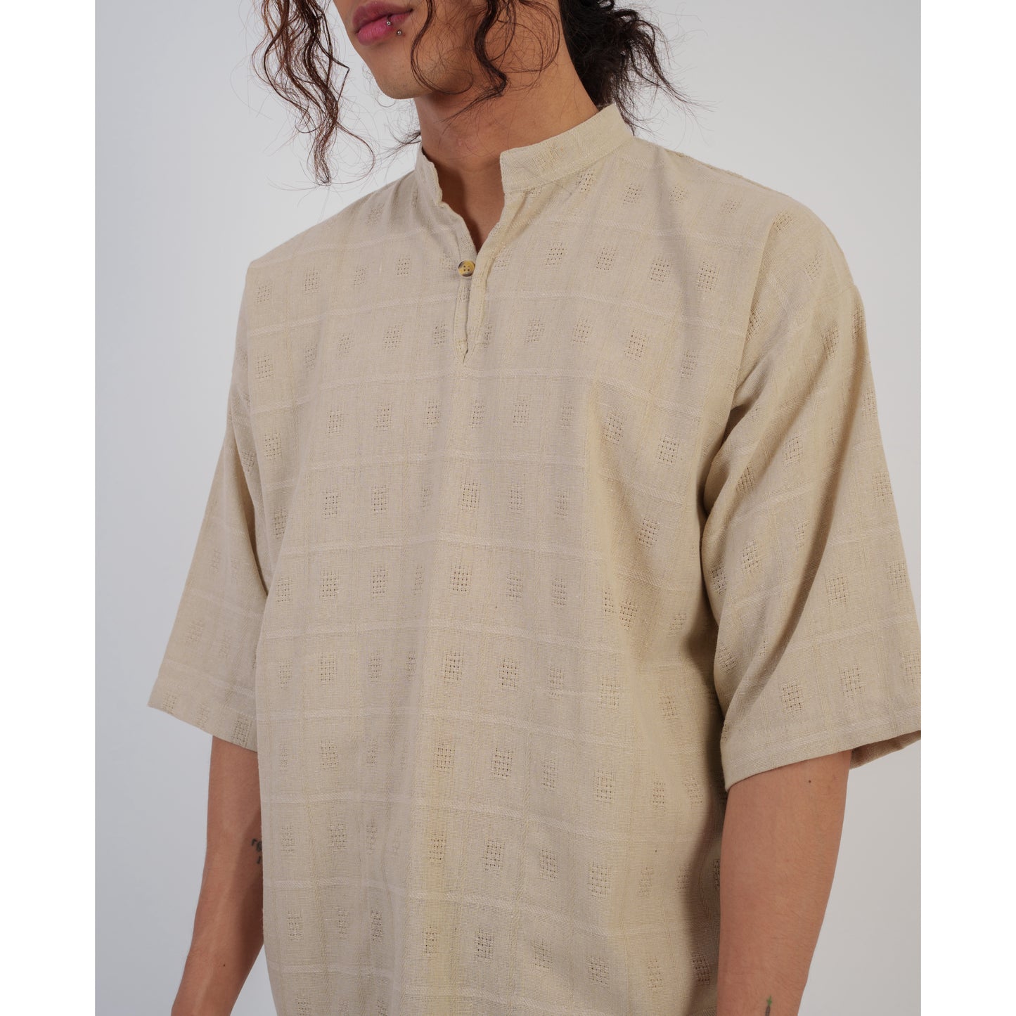 Yama Top In Checks