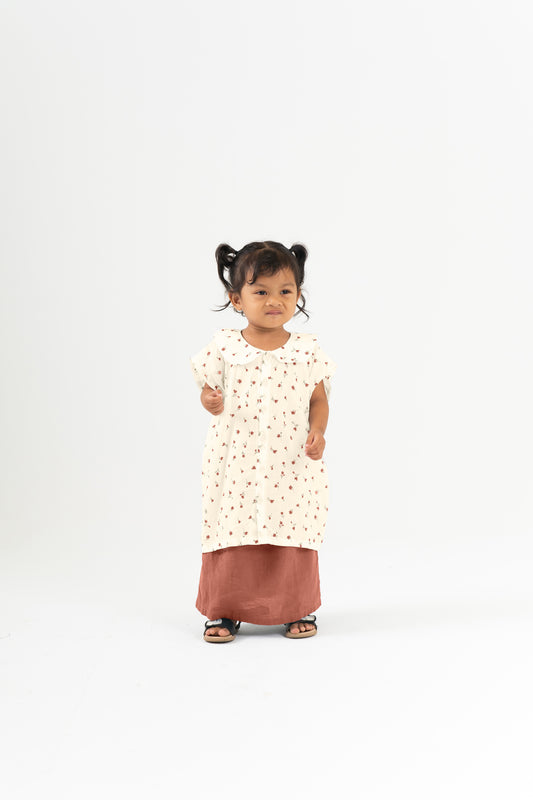 Kurung Nona In Coral