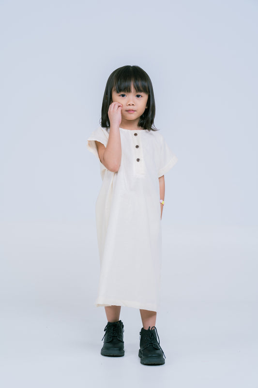 Kakak Dress In Beige